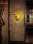 GobekUsa Designer Copper Wall Lamp LED G9 Gold/Chrome Art Decor Living Room Bedroom