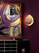 GobekUsa Designer Copper Wall Lamp LED G9 Gold/Chrome Art Decor Living Room Bedroom