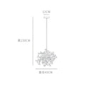 GobekUsa G9 Leaf Pendant Light Industrial Suspension Lamp - Metal Hanging Lights