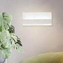 GobekUsa Golden LED Wall Sconce: Simplicity Cuboid Design, Acrylic, White/Warm Light
