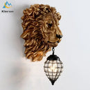 GobekUsa King Crystal Wall Lamp for Bedroom Living Room Hotel Club Decor