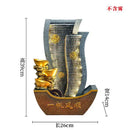 GobekUsa Circulating Water Fountain: Office & Living Room Wealth Attracting Decoration