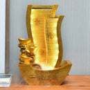 GobekUsa Circulating Water Fountain: Office & Living Room Wealth Attracting Decoration