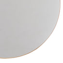 Golden Modern Round Framed Wall Mirror