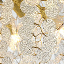 GobekUsa Golden Money Tree Crystal Chandelier for Elegant Home Décor