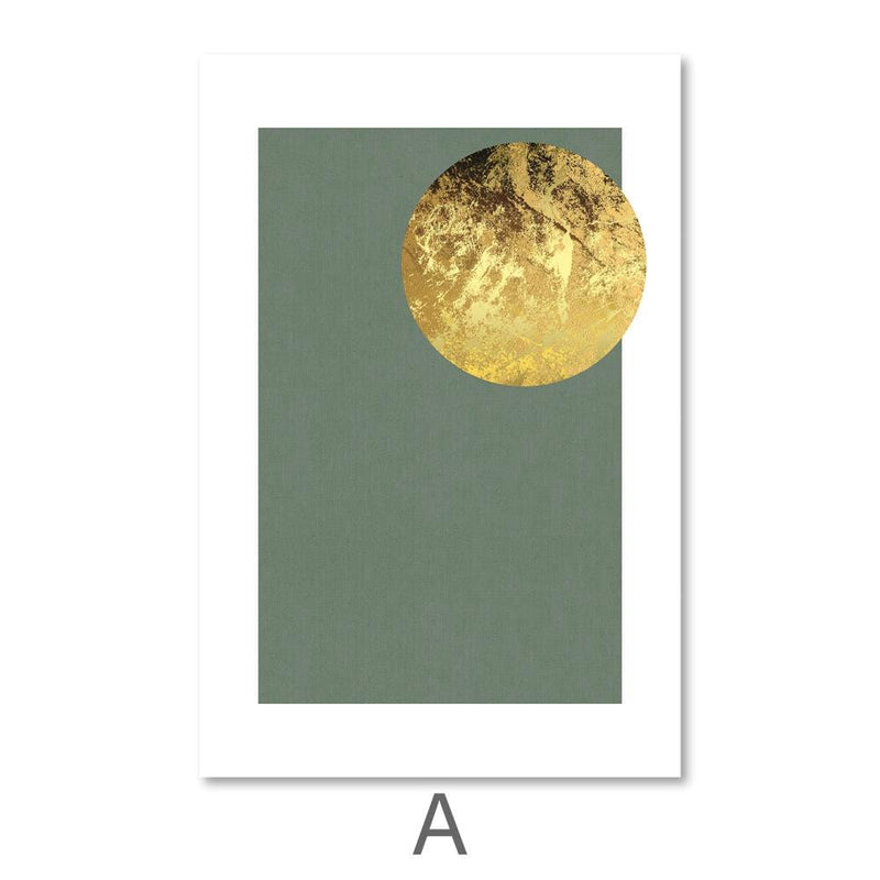 Golden Moon Canvas