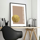 Golden Moon Canvas