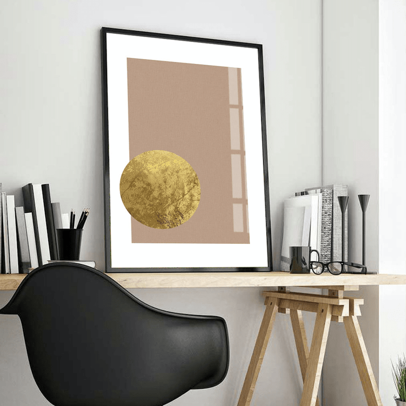 Golden Moon Canvas