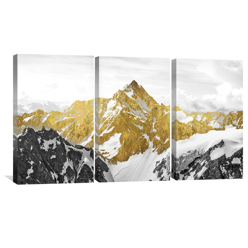 Golden Mountain Canvas