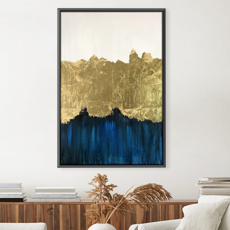 Golden Navy Oil Painting