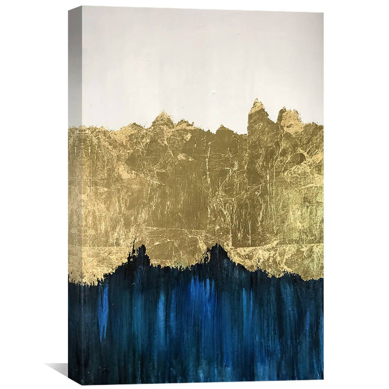 Golden Navy Oil Painting