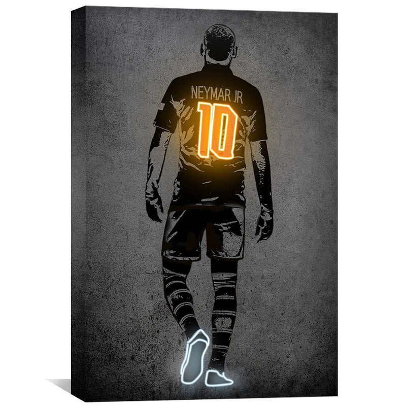 Golden Neymar Canvas