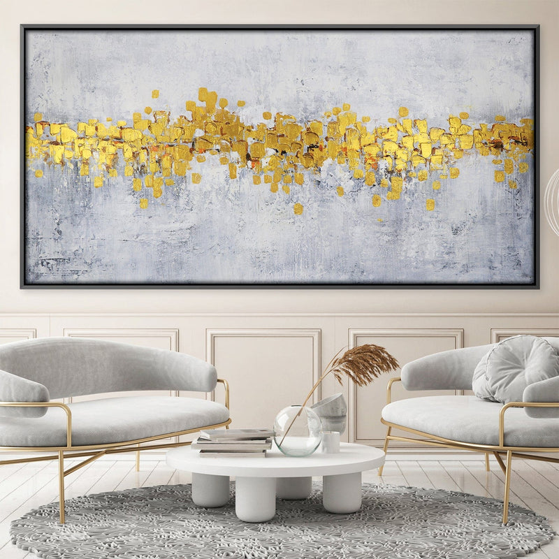 Golden Petals Oil Painting