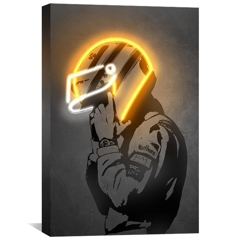 Golden Racer Canvas