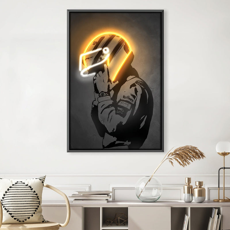 Golden Racer Canvas