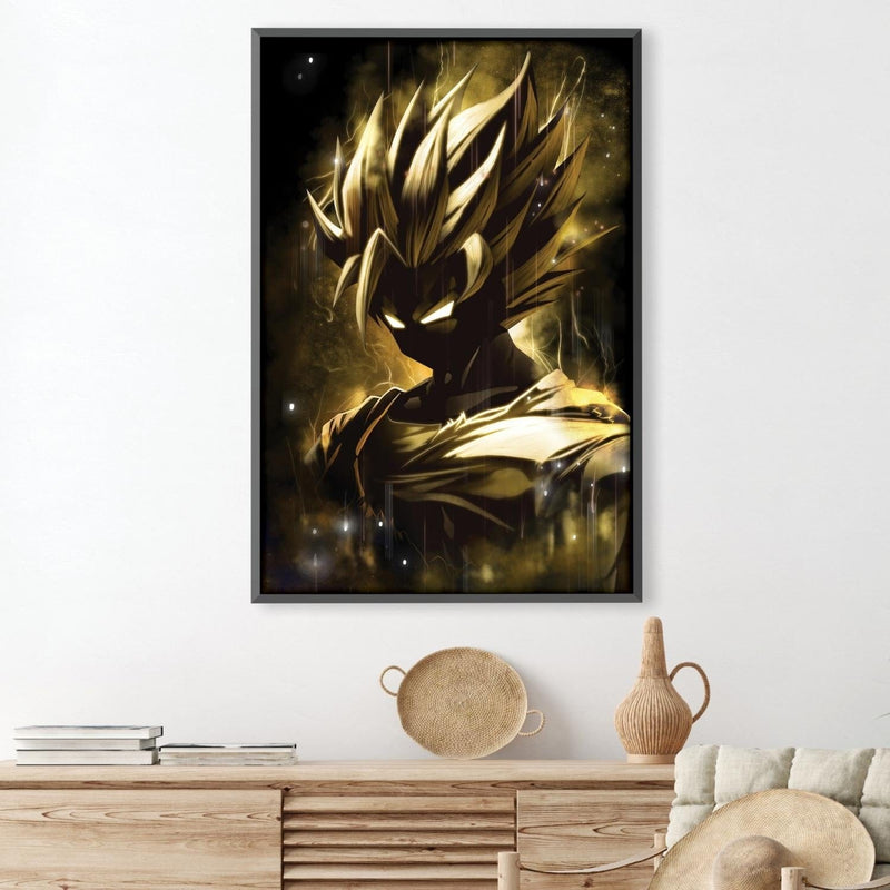 Golden Saiyan Canvas