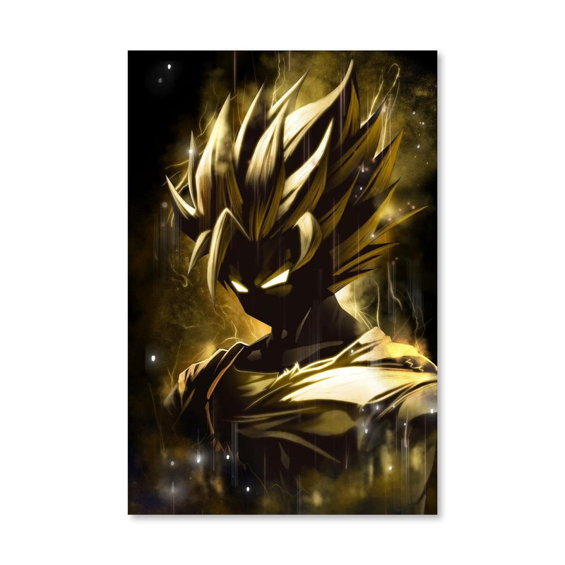 Golden Saiyan Canvas