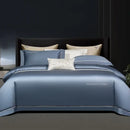 GobekUsa 1000TC Egyptian Cotton Embroidery Bedding Set with Duvet Cover, Sheet, Pillowcase