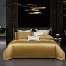 GobekUsa 1000TC Egyptian Cotton Embroidery Bedding Set with Duvet Cover, Sheet, Pillowcase