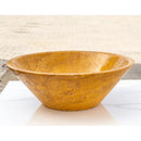 Golden Sienna Travertine Vessel Sink Polished 16 Inch Diameter