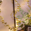 GobekUsa Golden Silver Leaf Fairy Lights for Events