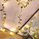 GobekUsa Golden Silver Leaf Fairy Lights for Events