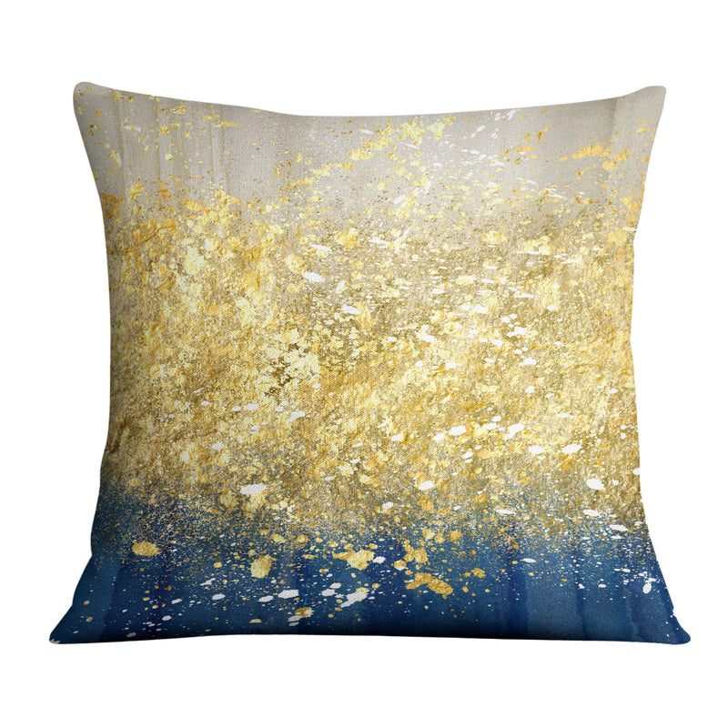 Golden Splash A Cushion