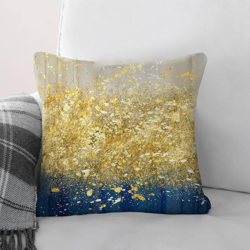 Golden Splash A Cushion