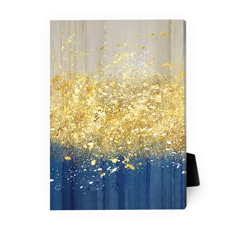 Golden Splash A Desktop Canvas