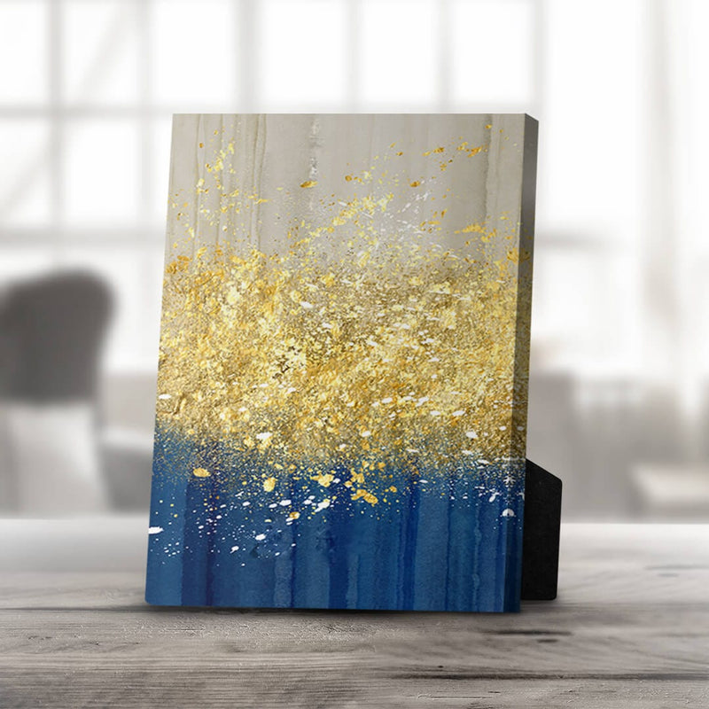 Golden Splash A Desktop Canvas