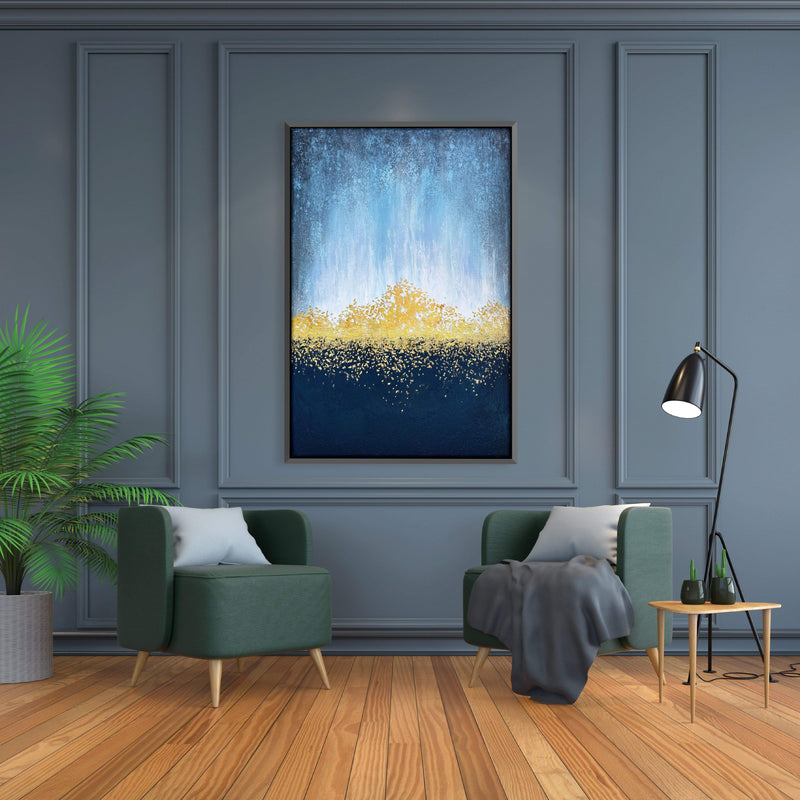 Golden Starlight Canvas