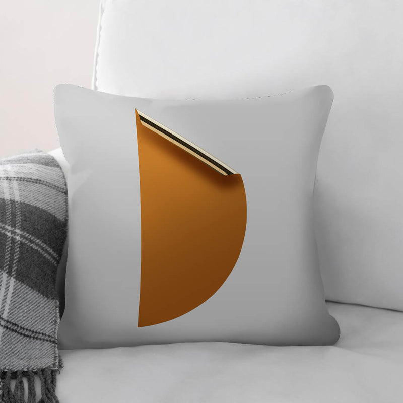 Golden Sticker D Cushion