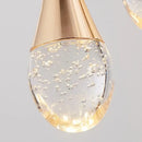 GobekUsa Crystal Bubble Ball Pendant Lights for Stairs, Dining, Living Room Decor