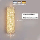 GobekUsa Crystal Beads Wall Lamp LED Light Fixture for Home Decor & Living Room