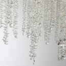 GobekUsa Branch Crystal LED Ceiling Chandelier in Gold/Black for Dining Room Lobby