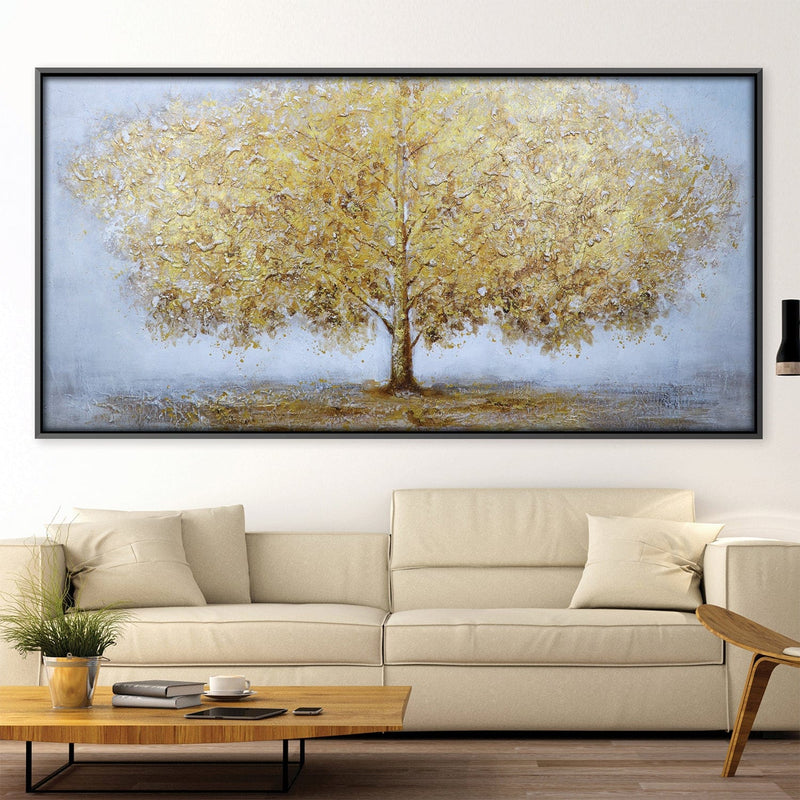 Golden Tree Oil Painting