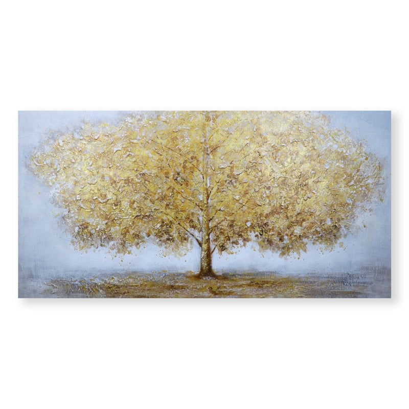 Golden Tree Oil Painting