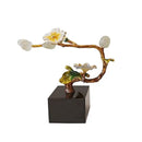 GobekUsa Golden Tree Plum Blossom Crystal Handicraft Décor for Home Settings