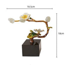 GobekUsa Golden Tree Plum Blossom Crystal Handicraft Décor for Home Settings