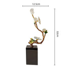 GobekUsa Golden Tree Plum Blossom Crystal Handicraft Décor for Home Settings