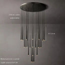 GobekUsa Crystal Water Drop Ceiling Chandelier for Classic Living Room Decor