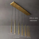 GobekUsa Crystal Water Drop Ceiling Chandelier for Classic Living Room Decor