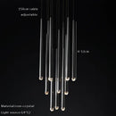 GobekUsa Crystal Water Drop Ceiling Chandelier for Classic Living Room Decor