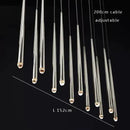 GobekUsa Crystal Water Drop Ceiling Chandelier for Classic Living Room Decor