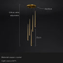 GobekUsa Crystal Water Drop Ceiling Chandelier for Classic Living Room Decor
