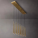 GobekUsa Crystal Water Drop Ceiling Chandelier for Classic Living Room Decor