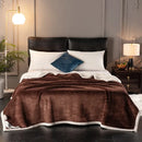 GobekUsa Double-Layer Velvet Sofa Blanket: Luxuriously Warm & Skin-Friendly