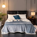 GobekUsa Double-Layer Velvet Sofa Blanket: Luxuriously Warm & Skin-Friendly