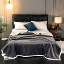 GobekUsa Double-Layer Velvet Sofa Blanket: Luxuriously Warm & Skin-Friendly