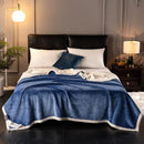 GobekUsa Double-Layer Velvet Sofa Blanket: Luxuriously Warm & Skin-Friendly